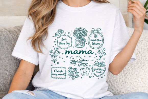 Download Mama Floral Quote PNG, Cute Motherhood - Floral quote png Collection
