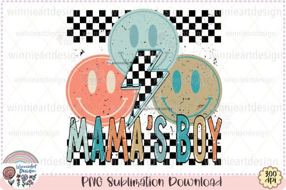 Download Mama’s Boy Checkered Lightning Bolt PNG - Lightning bolt png Collection