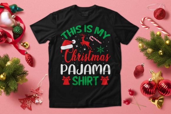 Download Christmas Pajama Shirt SVG Funny Design - Funny design Collection