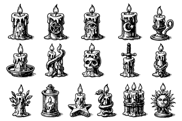 Download Mystic Candle Clipart Collection - Collection Collection