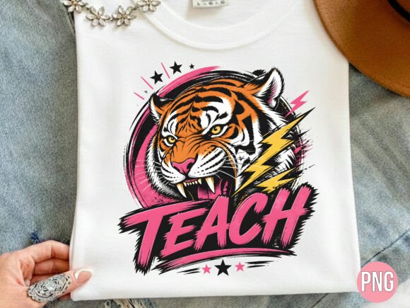 Download Tiger Teach Lightning Bolt PNG Shirt - Lightning bolt png Collection