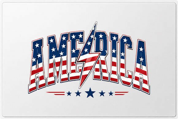 Download America Flag Lightning Bolt PNG - Lightning bolt png Collection