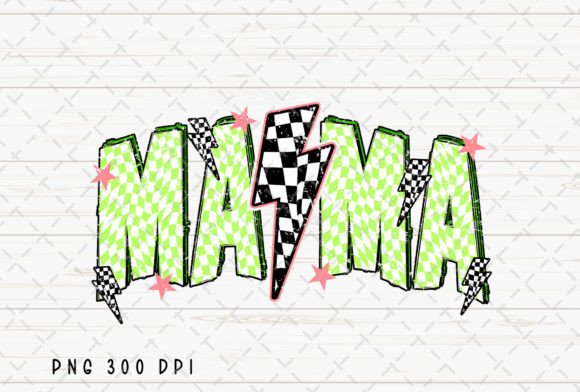 Download Mama Neon Checkered Lightning Bolt PNG - Lightning bolt png Collection