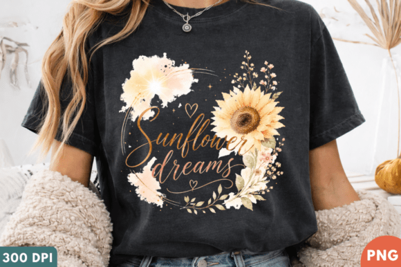 Download Sunflower Dreams Floral Quote PNG, Boho - Floral quote png Collection